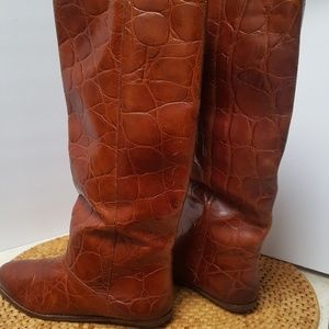 LEATHER RIDING BOOTS